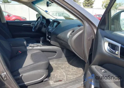 2017 Nissan Pathfinder Sv from USA, damaged, VIN 5N1DR2MM7HC666729